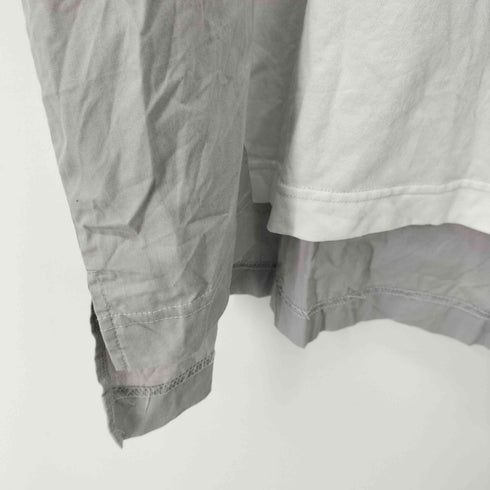 ミスターオリーブ MR.OLIVE MIX MATERIAL S/S CREW NECK SHIRT メンズ JPN:L