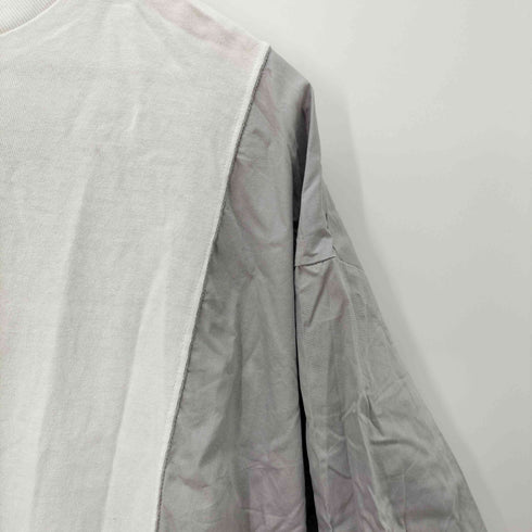 ミスターオリーブ MR.OLIVE MIX MATERIAL S/S CREW NECK SHIRT メンズ JPN:L