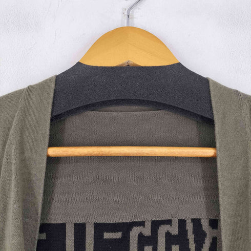 ディーゼル DIESEL バック刺繍コットンニットカーディガン メンズ import:L