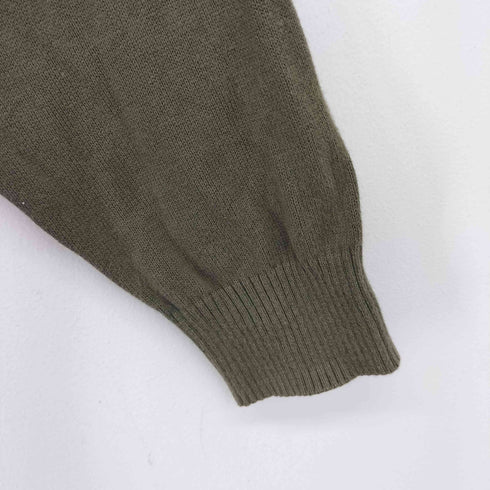ディーゼル DIESEL バック刺繍コットンニットカーディガン メンズ import:L