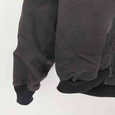カーハート Carhartt 90-00S USA製 ACTIVE JACKET 企業ロゴ 刺繍 裏地サーマル ブラック アクティブ ジャケット メンズ 3XL