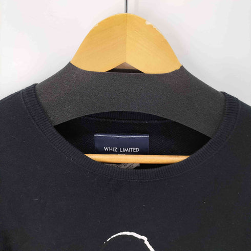 ウィズリミテッド WHIZ LIMITED キャラクタープリント クルーネックスウェット メンズ