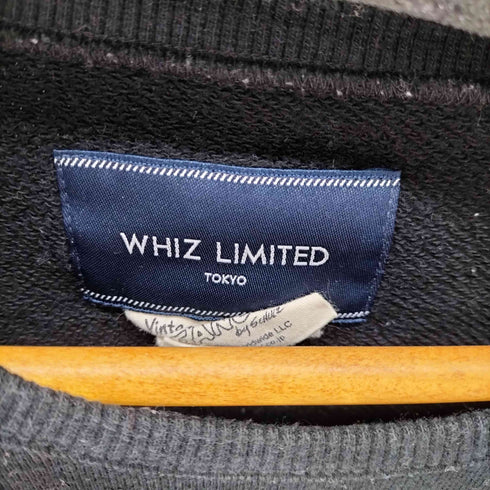 ウィズリミテッド WHIZ LIMITED キャラクタープリント クルーネックスウェット メンズ