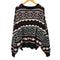 フェアアイル 柄 アクリル ニット セーター メンズ import:XL