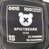 SPICYBEARS クロスボディベアバッグ レディース