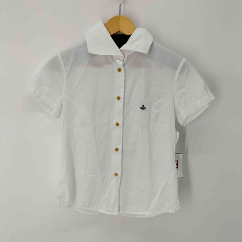 ヴィヴィアンウエストウッドレッドレーベル Vivienne Westwood RED LABEL ワンポイント 半袖シャツ レディース JPN:2