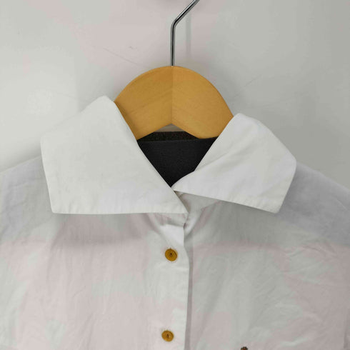ヴィヴィアンウエストウッドレッドレーベル Vivienne Westwood RED LABEL ワンポイント 半袖シャツ レディース JPN:2