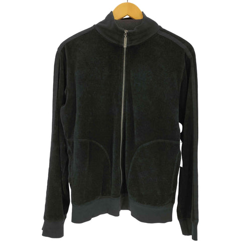 ジューシークチュール JUICY COUTURE USA製 ハイネックジップアップニットジャケット メンズ JPN:S