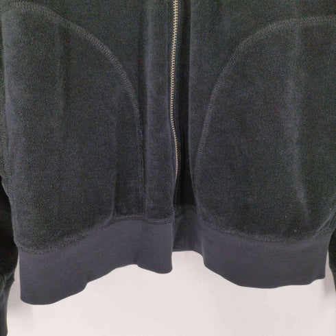 ジューシークチュール JUICY COUTURE USA製 ハイネックジップアップニットジャケット メンズ JPN:S