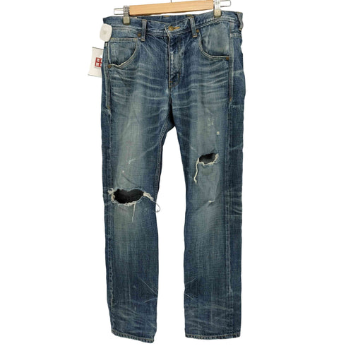 ラトルトラップ RATTLE TRAP Y2K ダメージ デニム パンツ メンズ JPN:L