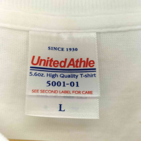 ユナイテッドアスレ UNITED ATHLE 企業ロゴTシャツ メンズ import:L