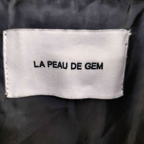 ラポドゥジェム la peau de gem ウールカバーオール レディース FREE
