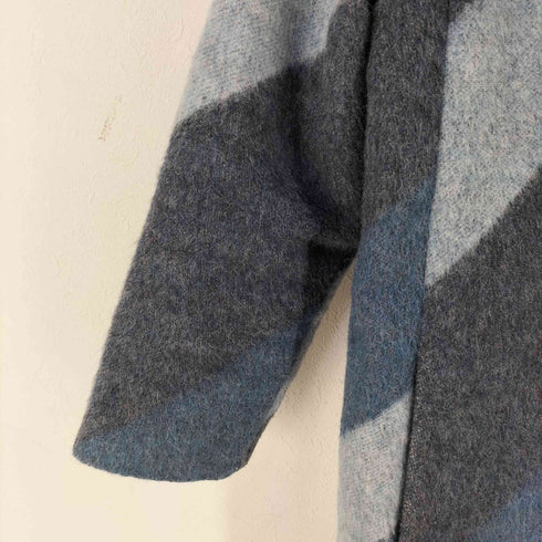 ガント GANT GRAPHIC FUNNEL WOOL LONG COAT レディース import:S