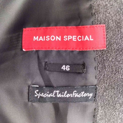 メゾンスペシャル MAISON SPECIAL アウトラスト テックノーカラージャケット メンズ JPN:46