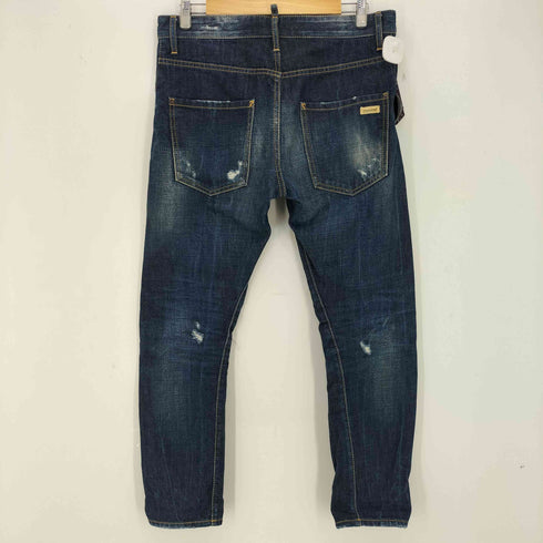 ディースクエアード DSQUARED2 Classic kenny twist jean パッチワーク ダメージ加工 ツイスト デニム メンズ 46