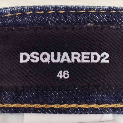 ディースクエアード DSQUARED2 Classic kenny twist jean パッチワーク ダメージ加工 ツイスト デニム メンズ 46