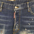 ディースクエアード DSQUARED2 Classic Kenny Jean ペイント ダメージ加工 ツイスト デニム メンズ 48