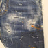 ディースクエアード DSQUARED2 Classic Kenny Jean ペイント ダメージ加工 ツイスト デニム メンズ 48