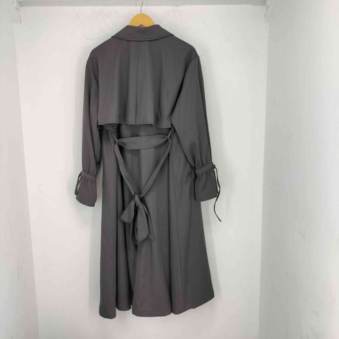 ナイスクラップ NICE CLAUP 袖リボントレンチコート レディース JPN:L
