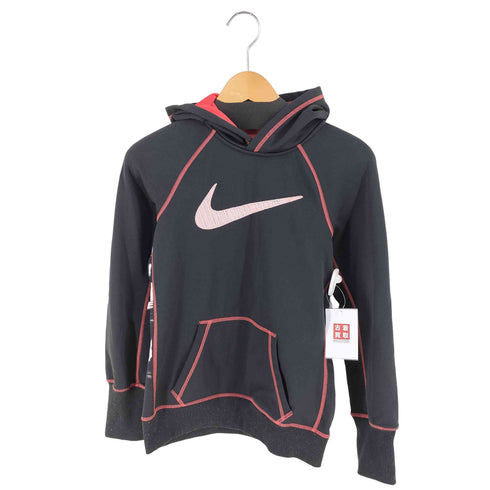 ナイキ NIKE THERMA-FIT ロゴ刺繍 ステッチデザイン プルオーバーパーカー レディース import:S