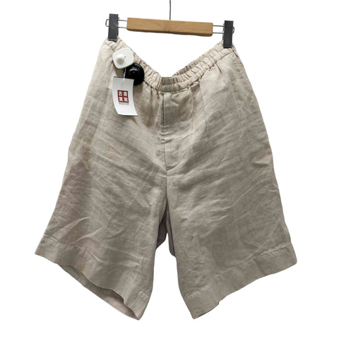 オーラリー AURALEE 18SS LINEN GABARDINE EASY SHORTS リネン ギャバジン イージー ショーツ パンツ メンズ JPN:4