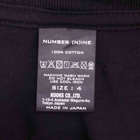 N NUMBER (9)INE APPLE T-SHIRT メンズ JPN:4