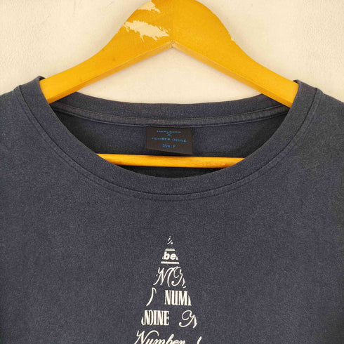 N NUMBER フロントプリント S/S Tシャツ メンズ FREE