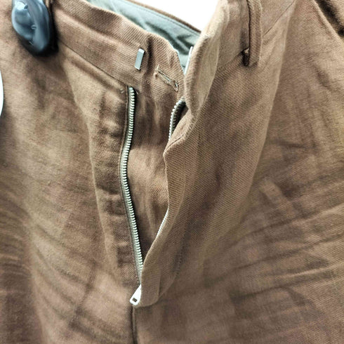 オーラリー AURALEE 18SS LINEN GABARDINE SLACKS リネン ギャバジン スラックス パンツ メンズ JPN:3