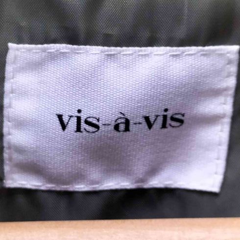 ビス ViS vis-à-vis ダイヤキルト 中綿 ロングコート レディース JPN:S