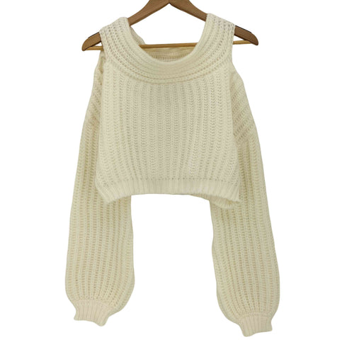 ROSE MUSE open o/s fluffy knit レディース FREE