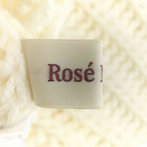 ROSE MUSE open o/s fluffy knit レディース FREE