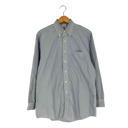 ブルックスブラザーズ BROOKS BROTHERS 1818 REGENT コットン ストライプボタンダウンシャツ メンズ 16 2/3