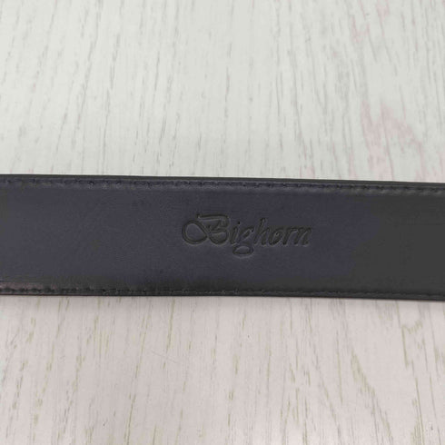 bighorn 18K G.P 編み込みデザイン ベルト メンズ