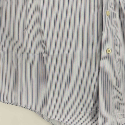 ブルックスブラザーズ BROOKS BROTHERS Est.1818 MILANO コットン ストライプボタンダウンシャツ メンズ 16-33