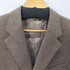 アルマーニコレツィオーニ ARMANI COLLEZIONI ウールキャメルシルク ツイード 3B テーラードジャケット メンズ EUR:52