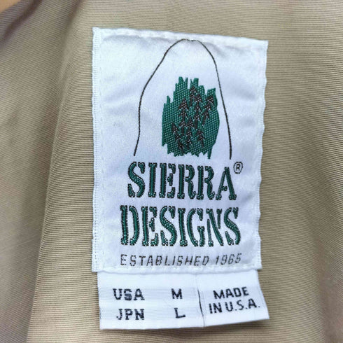 シェラデザイン SIERRA DESIGNS USA製 60/40マウンテンパーカー メンズ JPN:L