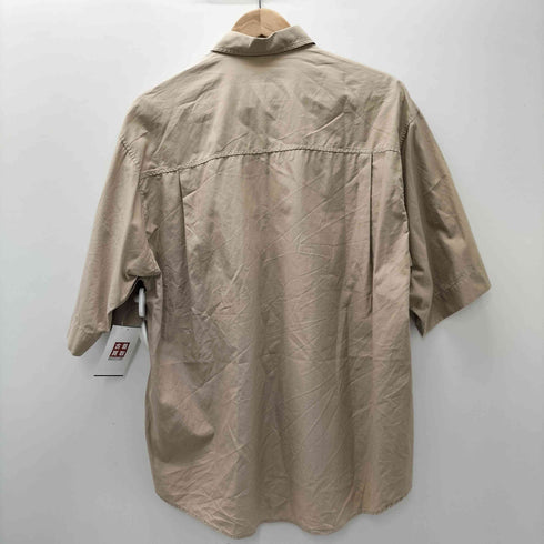 オーラリー AURALEE 18SS WASHED FINX TWILL HALF SLEEVED BIG SHIRTS ウォッシュド フィンクス ツイル ハーフスリーブ シャツ メンズ JPN:3