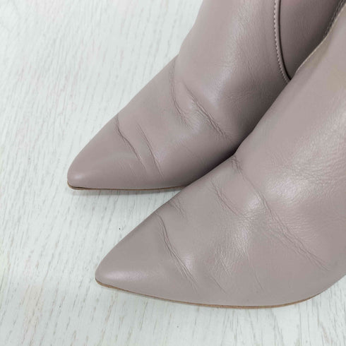 ダイアナ DIANA レザーフィットロングブーツ レディース JPN:23