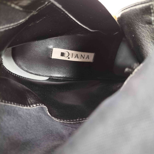 ダイアナ DIANA レザーフィットロングブーツ レディース JPN:23