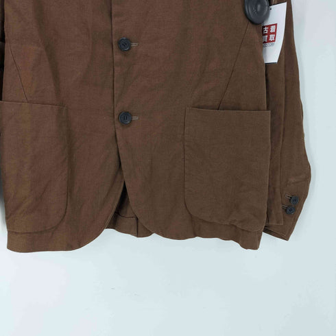 オーラリー AURALEE 18SS LINEN GABARDINE JACKET リネン ギャバジン テーラード ジャケット メンズ JPN:3