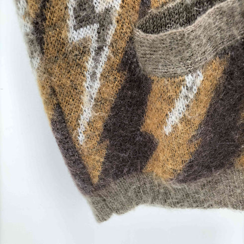 ラディアル RADIALL 23AW INNA DE YARD - CARDIGAN SWEATER L/S インナ デ ヤード ニット カーディガン メンズ JPN:L