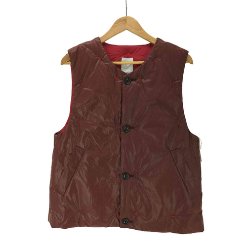 24AW FLUSS Padded Glossy Vest パデット グロッシー ベスト メンズ FREE