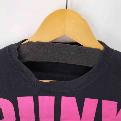 HELL CAT PUNKS Y2K プリントロゴ L/S カットソー ドクロ レディース