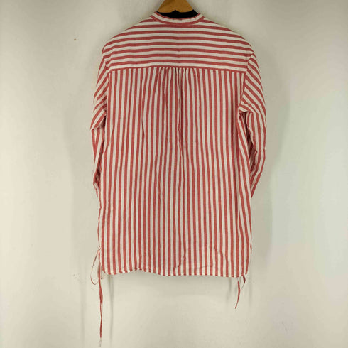 ザラ ZARA ストライプ柄 サイドリボン L/S シャツ レディース XS