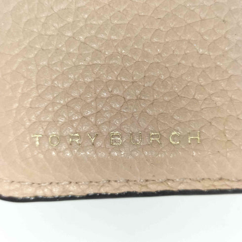トリーバーチ TORY BURCH MCGRAW MINI FOLDABLE WALLET カーフ型押し 二つ折り財布 レディース