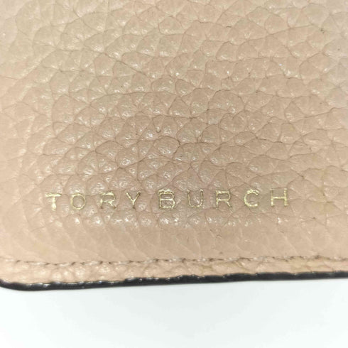 トリーバーチ TORY BURCH MCGRAW MINI FOLDABLE WALLET カーフ型押し 二つ折り財布 レディース