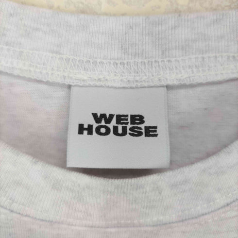 WEB HOUSE 星ロゴ刺繍 Tシャツ レディース