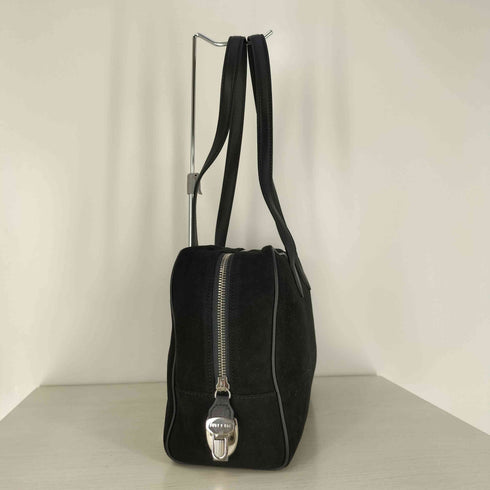 TOUT Y EST Sac Loquet Suede レディース