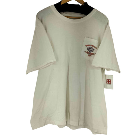 ハーレーダビッドソン HARLEY-DAVIDSON 00S HOLOUBEK 両面プリント S/S Tシャツ メンズ import:XL