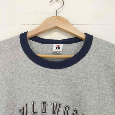 BADGER SPORT 三段プリント リンガーTシャツ メンズ import:XL